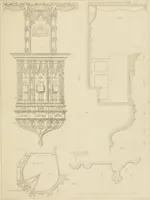An illustration from Specimens of Gothic architecture; selected from various ancient edifices in England: consisting of plans, elevations, sections, and parts at large .. (1825)