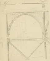 An illustration from Specimens of Gothic architecture; selected from various ancient edifices in England: consisting of plans, elevations, sections, and parts at large .. (1825)
