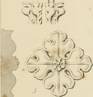 An illustration from Specimens of Gothic architecture; selected from various ancient edifices in England: consisting of plans, elevations, sections, and parts at large .. (1825)