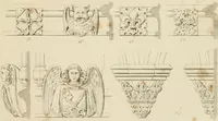 An illustration from Specimens of Gothic architecture; selected from various ancient edifices in England: consisting of plans, elevations, sections, and parts at large .. (1825)