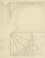 An illustration from Specimens of Gothic architecture; selected from various ancient edifices in England: consisting of plans, elevations, sections, and parts at large .. (1825)