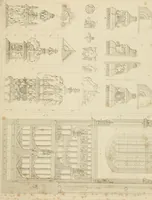 An illustration from Specimens of Gothic architecture; selected from various ancient edifices in England: consisting of plans, elevations, sections, and parts at large .. (1825)