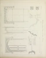 An illustration from Specimens of Gothic architecture : selected from various ancient edifices in England : consisting of plans, elevations, sections, and parts at large, calculated to exemplify the various styles, and the practical construction of this admired class of architecture (1825)