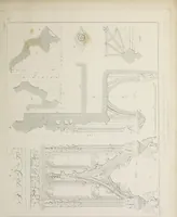 An illustration from Specimens of Gothic architecture : selected from various ancient edifices in England : consisting of plans, elevations, sections, and parts at large, calculated to exemplify the various styles, and the practical construction of this admired class of architecture (1825)