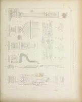 An illustration from Specimens of Gothic architecture : selected from various ancient edifices in England : consisting of plans, elevations, sections, and parts at large, calculated to exemplify the various styles, and the practical construction of this admired class of architecture (1825)