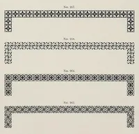 Picture 4 of 10 from Specimens of point line type : borders ornaments brass rules &c. &c (1908), leaf 220