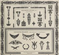 Picture 5 of 10 from Specimens of point line type : borders ornaments brass rules &c. &c (1908), leaf 229