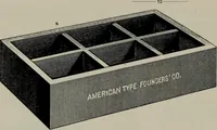 An illustration from Specimens of type, borders, ornaments, brass rules and cuts, etc. : catalogue of printing machinery and materials, wood goods, etc (1897)