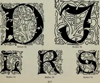 An illustration from Specimens of type, borders, ornaments, brass rules and cuts, etc. : catalogue of printing machinery and materials, wood goods, etc (1897)