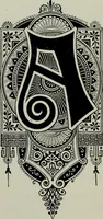 An illustration from Specimens of type, borders, ornaments, brass rules and cuts, etc. : catalogue of printing machinery and materials, wood goods, etc (1897)