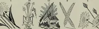 An illustration from Specimens of type, borders, ornaments, brass rules and cuts, etc. : catalogue of printing machinery and materials, wood goods, etc (1897)
