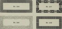 An illustration from Specimens of type, borders, ornaments, brass rules and cuts, etc. : catalogue of printing machinery and materials, wood goods, etc (1897)