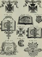 An illustration from Specimens of type, borders, ornaments, brass rules and cuts, etc. : catalogue of printing machinery and materials, wood goods, etc (1897)