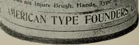 An illustration from Specimens of type, borders, ornaments, brass rules and cuts, etc. : catalogue of printing machinery and materials, wood goods, etc (1897)