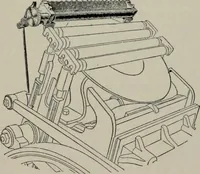 An illustration from Specimens of type, borders, ornaments, brass rules and cuts, etc. : catalogue of printing machinery and materials, wood goods, etc (1897)