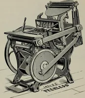 An illustration from Specimens of type, borders, ornaments, brass rules and cuts, etc. : catalogue of printing machinery and materials, wood goods, etc (1897)