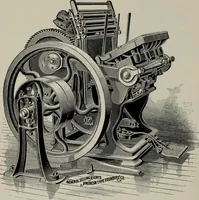 An illustration from Specimens of type, borders, ornaments, brass rules and cuts, etc. : catalogue of printing machinery and materials, wood goods, etc (1897)