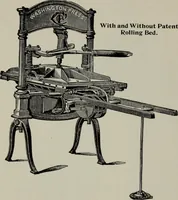 An illustration from Specimens of type, borders, ornaments, brass rules and cuts, etc. : catalogue of printing machinery and materials, wood goods, etc (1897)