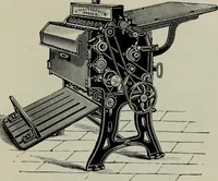 An illustration from Specimens of type, borders, ornaments, brass rules and cuts, etc. : catalogue of printing machinery and materials, wood goods, etc (1897)