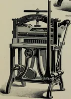 An illustration from Specimens of type, borders, ornaments, brass rules and cuts, etc. : catalogue of printing machinery and materials, wood goods, etc (1897)