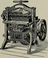 An illustration from Specimens of type, borders, ornaments, brass rules and cuts, etc. : catalogue of printing machinery and materials, wood goods, etc (1897)