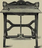 An illustration from Specimens of type, borders, ornaments, brass rules and cuts, etc. : catalogue of printing machinery and materials, wood goods, etc (1897)