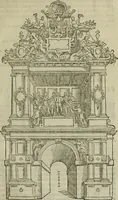 Picture 34 of 40 from Spectaculorvm in svsceptione Philippi hisp. prin. divi Caroli V. cæs. f. an. M.D.XLIX, Antverpiæ æditorvm, mirificvs apparatvs (1550), leaf 102