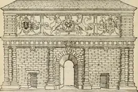 Picture 5 of 40 from Spectaculorvm in svsceptione Philippi hisp. prin. divi Caroli V. cæs. f. an. M.D.XLIX, Antverpiæ æditorvm, mirificvs apparatvs (1550), leaf 31