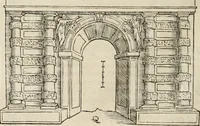 Picture 19 of 40 from Spectaculorvm in svsceptione Philippi hisp. prin. divi Caroli V. cæs. f. an. M.D.XLIX, Antverpiæ æditorvm, mirificvs apparatvs (1550), leaf 71