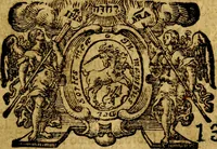 An illustration from Speculum imaginum veritatis occultæ : exhibens symbola, emblemata, hieroglyphica, ænigmata, omnitam materiæ, quam formæ varietate; exemplis simul, ac præceptis illustratum (1681)
