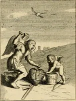 Picture 20 of 41 from Speculum peccatorum aspirantium ad solidam vitae emendationem, siue, Admiranda S. Augustini conversio : historica eiusdem narratione, discursibus moralibus, et emblematis adornata : cum indice concionum per quatuor octauas eiusdem diui et dominicos dies (1637), leaf 171
