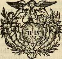 An illustration from Speculum peccatorum aspirantium ad solidam vitae emendationem, siue, Admiranda S. Augustini conversio : historica eiusdem narratione, discursibus moralibus, et emblematis adornata : cum indice concionum per quatuor octauas eiusdem diui et dominicos dies (1637)