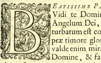 An illustration from Speculum sapientiae matronalis ex vita Sanctae Franciscae Romanae fundatricis Sororum Turris Speculorum : panegyricus (1609)