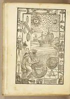 An illustration from Sphera uolgare nouamente tradotta con molte notande additioni di geometria, cosmographia ... et mouimenti di tutti li corpi celesti, cose certamente rade et marauigliose. (1537)