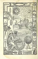An illustration from Sphera volgare novamente tradotta, con molte notande additioni di geometria, cosmographia, arte navicatoria, et stereometria, proportioni, et qvantita delli elementi, distanze, grandeze, et movimenti di tvtti li corpi celesti, cose certamente rade et maravigliose (1537)