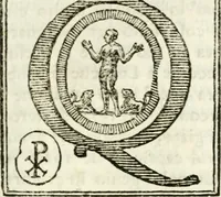 An illustration from Spiegazione e riflessioni del P. Giuseppe Allegranza domenicano sopra alcuni sacri monumenti antichi di Milano (1757)