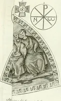 An illustration from Spiegazione e riflessioni del P. Giuseppe Allegranza domenicano sopra alcuni sacri monumenti antichi di Milano (1757)