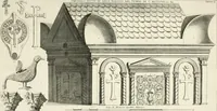 An illustration from Spiegazione e riflessioni del P. Giuseppe Allegranza domenicano sopra alcuni sacri monumenti antichi di Milano (1757)
