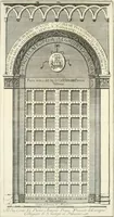 An illustration from Spiegazione e riflessioni del P. Giuseppe Allegranza domenicano sopra alcuni sacri monumenti antichi di Milano (1757)
