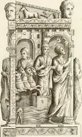 An illustration from Spiegazione e riflessioni del P. Giuseppe Allegranza domenicano sopra alcuni sacri monumenti antichi di Milano (1757)