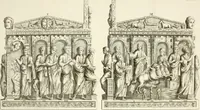 An illustration from Spiegazione e riflessioni del P. Giuseppe Allegranza domenicano sopra alcuni sacri monumenti antichi di Milano (1757)