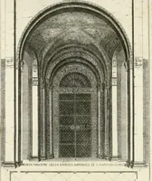 An illustration from Spiegazione e riflessioni del P. Giuseppe Allegranza domenicano sopra alcuni sacri monumenti antichi di Milano (1757)