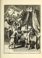 Picture 27 of 29 from Spiegel om wel te sterven : aanwyzende met beeltenissen van het Lyden onses zaligmaakers Jesu Christi : alles wat een zieke moet doen om gelukkig te sterven ... : door den vader David De La Vigne, Recolet (1694), leaf 101