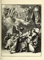 Picture 5 of 29 from Spiegel om wel te sterven : aanwyzende met beeltenissen van het Lyden onses zaligmaakers Jesu Christi : alles wat een zieke moet doen om gelukkig te sterven ... : door den vader David De La Vigne, Recolet (1694), leaf 33