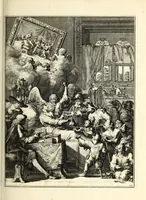 Picture 11 of 29 from Spiegel om wel te sterven : aanwyzende met beeltenissen van het Lyden onses zaligmaakers Jesu Christi : alles wat een zieke moet doen om gelukkig te sterven ... : door den vader David De La Vigne, Recolet (1694), leaf 47