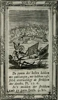 An illustration from Spiegel sonder bedrogh ofte kenisse syns selfs : vor oogen gestelt aen alle deught-minnende persoonen (1733)