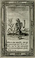 An illustration from Spiegel sonder bedrogh ofte kenisse syns selfs : vor oogen gestelt aen alle deught-minnende persoonen (1733)