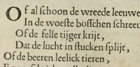 An illustration from Spiegel van den ouden ende nieuvven tijdt : bestaende uyt spreeck-vvoorden ende sinspreucken, ontleent van de voorige ende jegenvvoordige eeuvve, verlustigt door menigte van sinne-beelden, met gedichten en prenten daer op passende : dienstigh tot bericht van alle gedeelten des levens, beginnende van de kintsheyt, ende eyndigende met het eynde alles vleesch (1632)