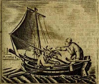 Picture 79 of 87 from Spiegel van den Ouden en Nieuwen Tydt, : bestaande uyt spreekwoorden, ontleent van de voorige en jegenwoordige eeuwe, verlustiget door meenigte van sinnebeelden, met gedichten en prenten daar op passende. : Vermeerdert met groote meenigte van spreekwoorden, door geheel het werk, met byvoeginge van nieuwe platen eu gedichten : alles in de nederlandsche tale ten gerieve van de liefhebbers der zelver, (1690), leaf 304