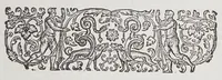 An illustration from Spieghel der Australische navigatie, (1622)